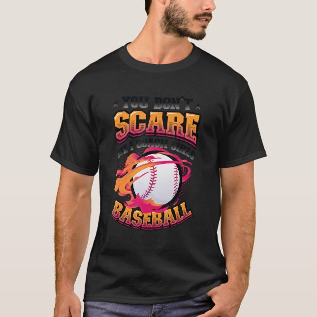 Camiseta Chicas entrenadores entrenadores de béisbol 4 (Anverso)