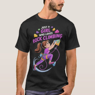 Camiseta Chicas escalada en roca _3