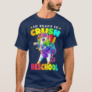Camiseta Chicas escolares bailan con Unicornio