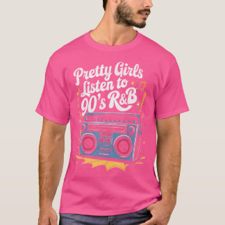 Camiseta Chicas Escuchan La Rb De Los 90