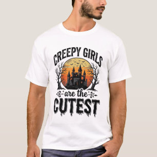 Camiseta Chicas espeluznantes son el diseño vectorial de Ha