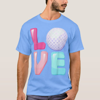 Camiseta Chicas Fans del equipo Love Golf Player