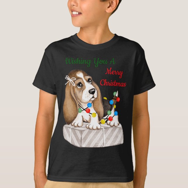 Camiseta Chicas Feliz Navidad  (Anverso)