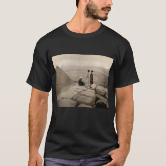 Camiseta Chicas Flapper Amanecer Pirámide de Keops, Egipto