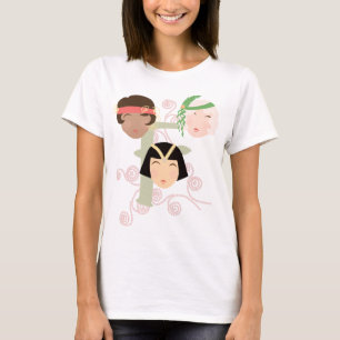 Camiseta Chicas flapper años veinte