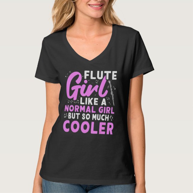 Camiseta Chicas Flute Teen (Anverso)