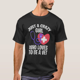 Camiseta Chicas futuras veterinarias mujeres veterinarias t