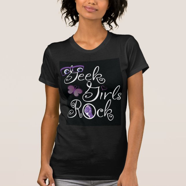 Camiseta Chicas Geek Rock (Anverso)