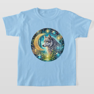 Camiseta Chicas geniales amantes de los lobos