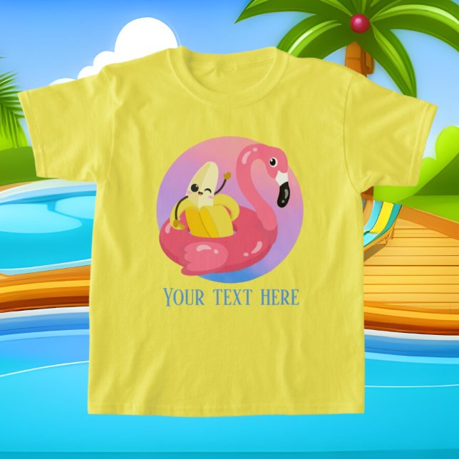 Camiseta chicas geniales playa banana añadir texto (Subido por el creador)