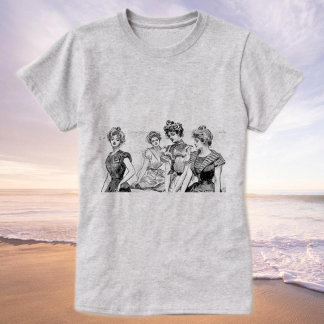 Camiseta Chicas Gibson en la playa