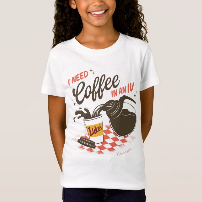 Camiseta Chicas Gilmore Coffee IV de Luke (Anverso)