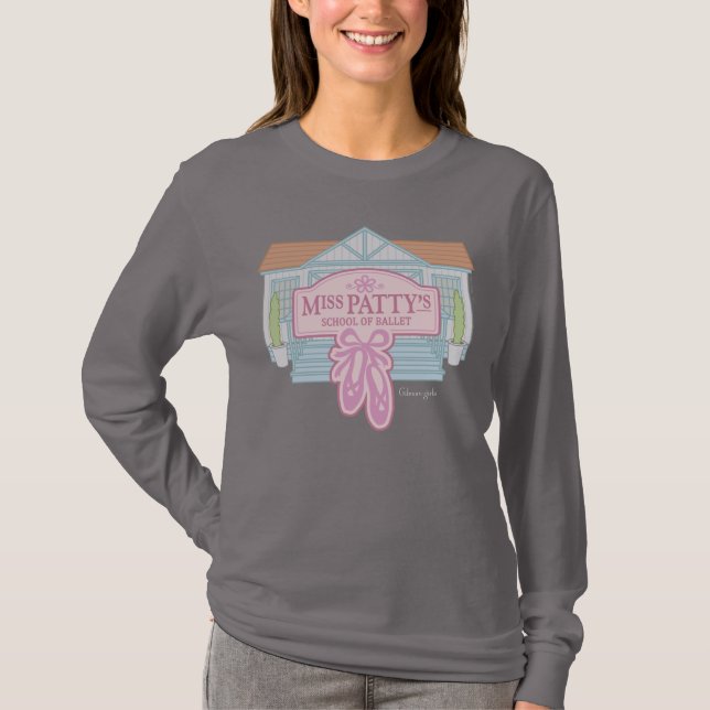 Camiseta Chicas Gilmore | Escuela de ballet de Miss Patty (Anverso)