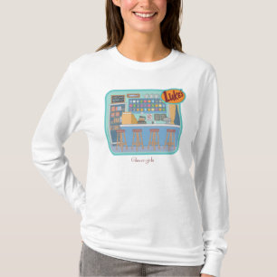 Camiseta Chicas Gilmore   Gráfico de Luke's Diner