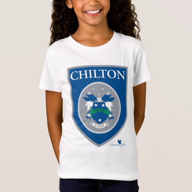 Camiseta Chicas Gilmore | Insignia de la Academia Chilton (Anverso)
