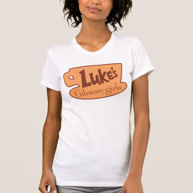 Camiseta Chicas Gilmore | Logo de Luke's Diner (Anverso)