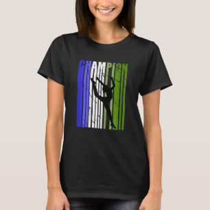 Camiseta Chicas Gimnasia Rítmica Motivacional Ganadora Cham