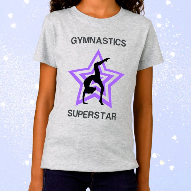 Camiseta Chicas Gimnasia Superstar Camisas Traseras de Vuel (Subido por el creador)