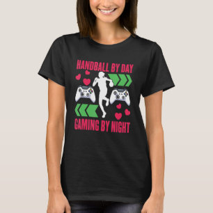 Camiseta Chicas Gráficas De Balonmano Y Juegos Mujeres Niño