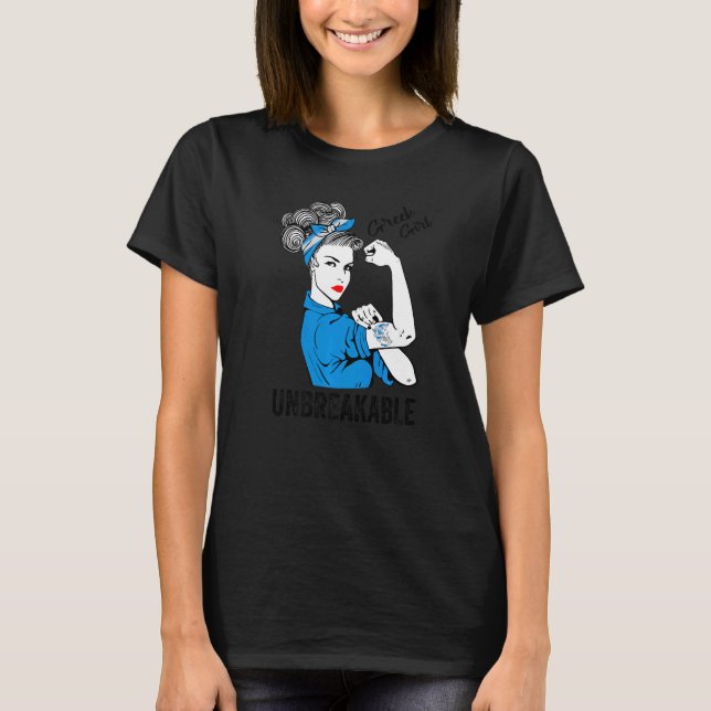 Camiseta Chicas griegos desordenados y desordenados orgullo (Anverso)