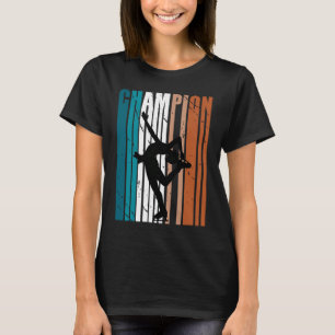 Camiseta Chicas Guay Hielo Patinaje Cumpleaños Retro Vintag