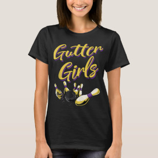 Camiseta Chicas gutter, divertida mujer Chica nombre del eq