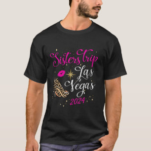 Camiseta Chicas Hermanas Viajan Las Vegas 2024 Por El Ave D