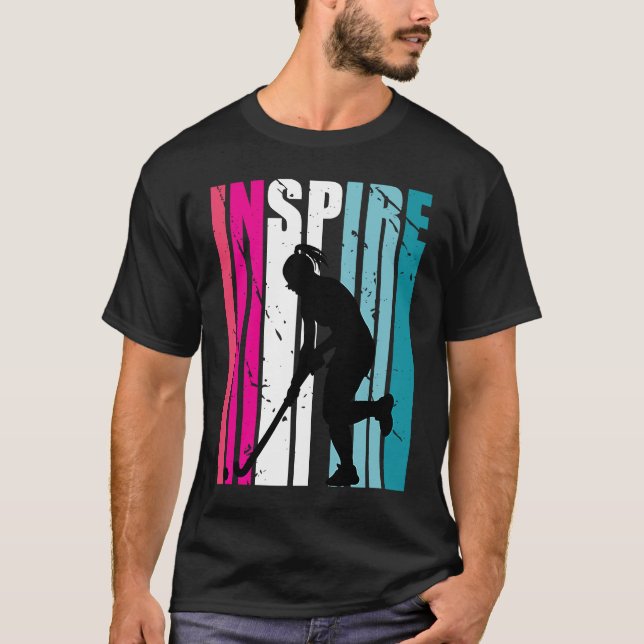 Camiseta Chicas Hockey Inspire Entrenador Hockey Hockey Ret (Anverso)