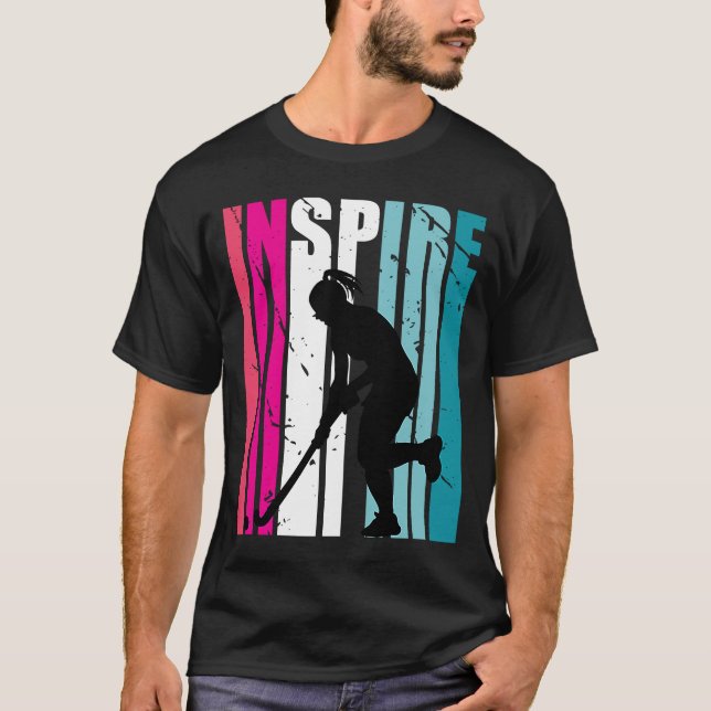 Camiseta Chicas Hockey Inspire Entrenador Hockey Hockey Ret (Anverso)
