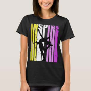 Camiseta Chicas inspiran al entrenador de patinaje sobre hi