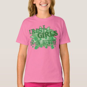 Camiseta Chicas irlandeses mejores hijos
