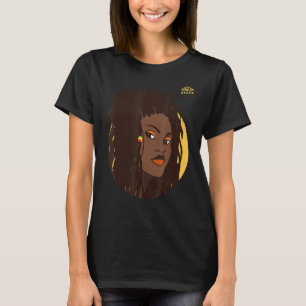 Camiseta Chicas jamaiquinos de la reina africana negra de E