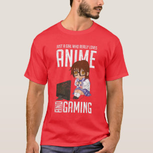 Camiseta Chicas japonesas de videojuegos Anime Lover