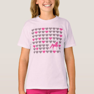 Camiseta Chicas Juvenil 3/4 Sleeve - Lover Saddlebred
