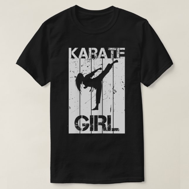 Camiseta Chicas Karate Uniformes artes marciales (Diseño del anverso)