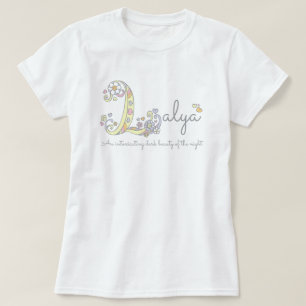 Camiseta Chicas L que significa conocido corazones de Layla