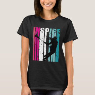 Camiseta Chicas Lacrosse Inspire Entrenador Retro Sticks Co
