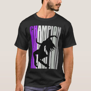 Camiseta Chicas Lilac Dance Nacimiento Bailarina Retro Vint