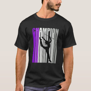 Camiseta Chicas Lilac Gimnasia Rítmica Chica Distancia de v