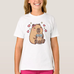 Camiseta Chicas Lindas Carpincho Ramen Kawaii Té Kawaii Car