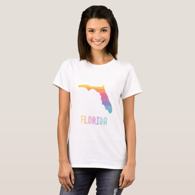 Camiseta Chicas LLR del lularoe de la Florida Lularoe FL (Anverso completo)
