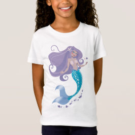 Camiseta Chicas mágicos, hermosa princesa de sirena