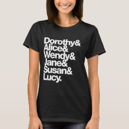 Camiseta chicas malvadas