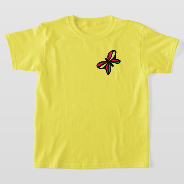 Camiseta Chicas Mariposa T-Shirt (Distribución)