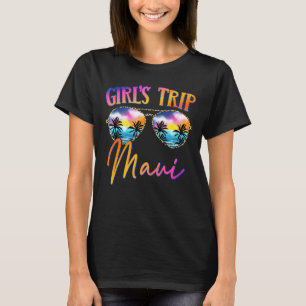Camiseta Chicas Maui Hawaii 2022 Viaje gafas de sol Chica d