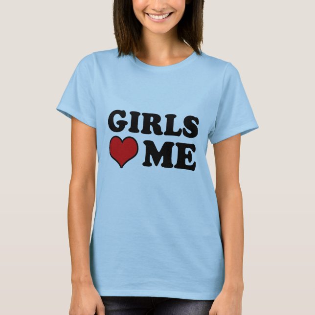 Camiseta Chicas Me Aman (Anverso)
