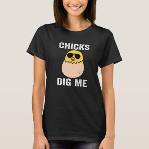 Camiseta Chicas me cavan Pascua Graciosa Huevos Pascua Niño