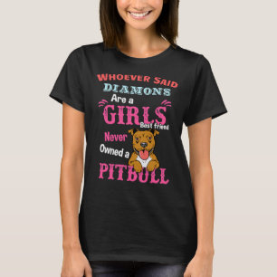 Camiseta Chicas Mejor Amigo Pitbull Pit Bull Lover