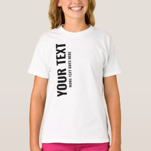Camiseta Chicas modernos y modernos Best Big Large Font Whi