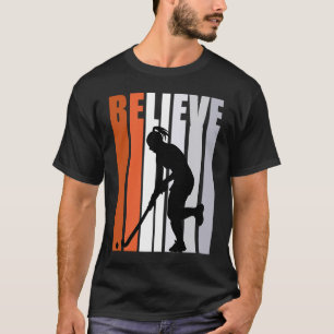 Camiseta Chicas motivacionales Mujeres de hockey creen que
